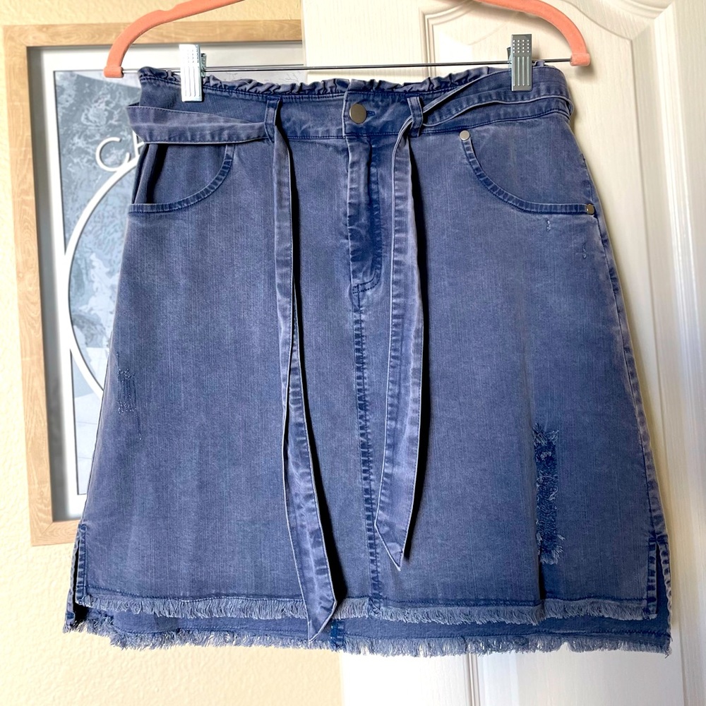 Jean skirt